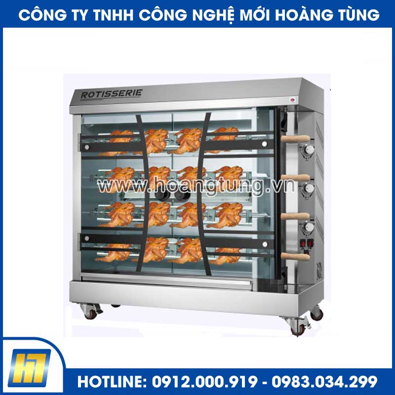 Tủ Nướng Gà Công Nghiệp 4 Tầng